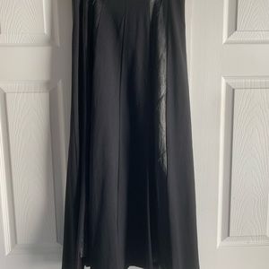 Ivan Grundahl skirt with leather insets